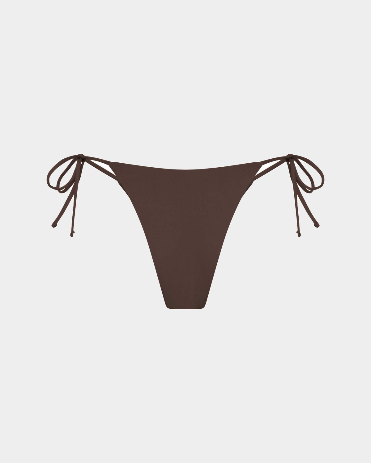 Tie Side Skimpy Biki Bottom COFFEE