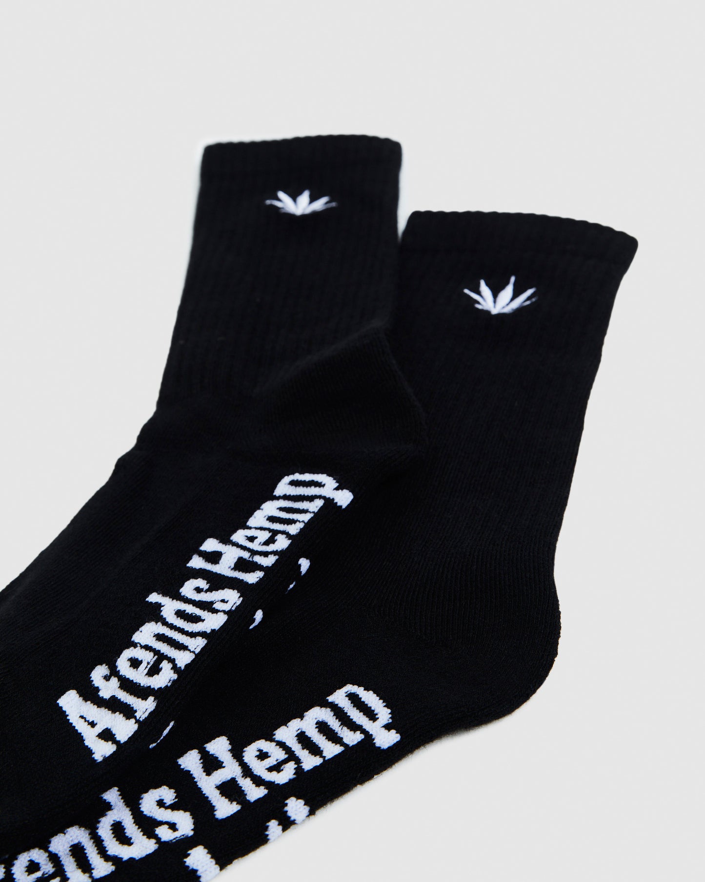 Happy Hemp Socks Black