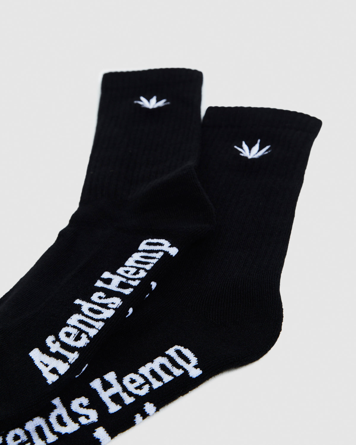 Happy Hemp Socks Black BLACK