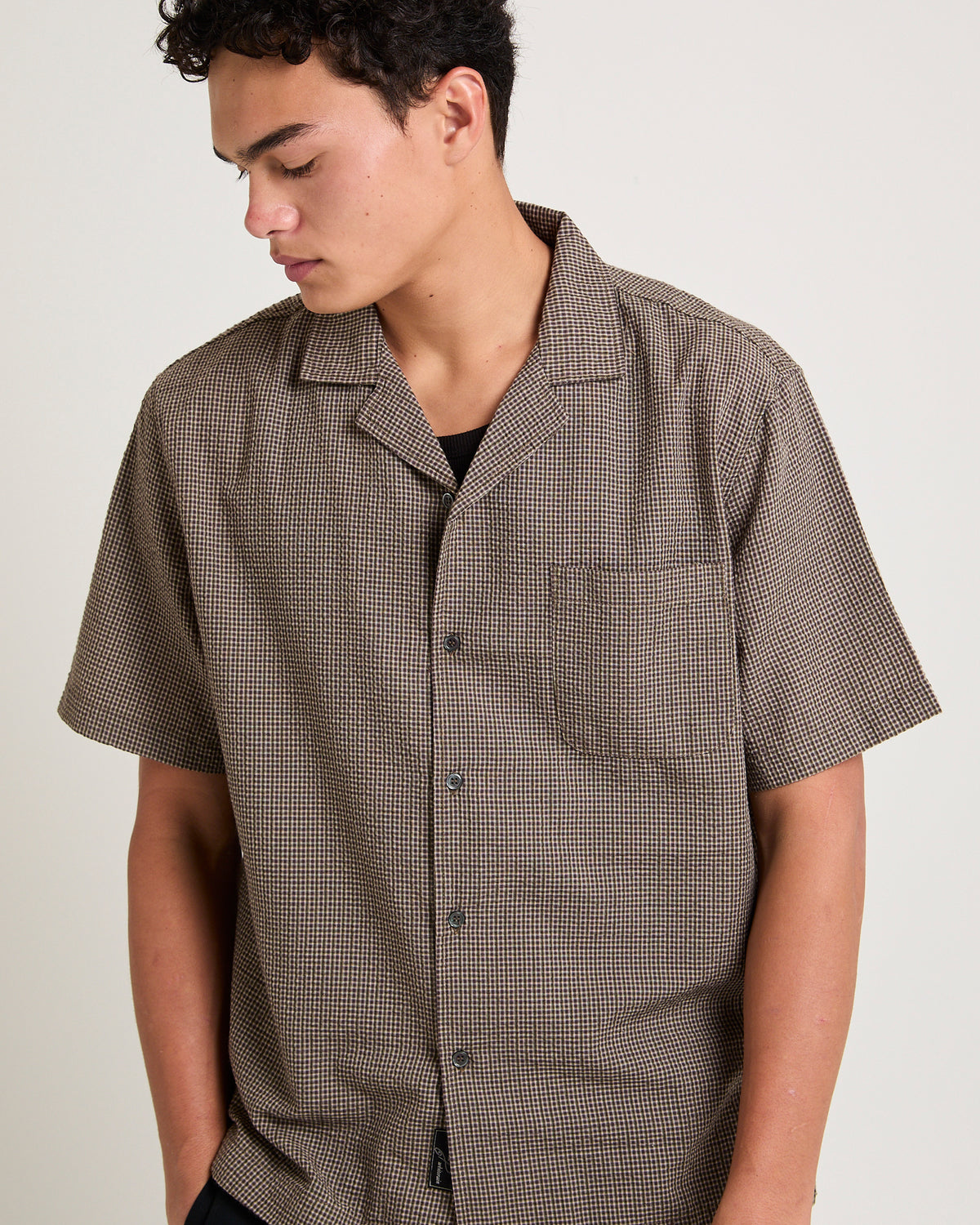 Aura Resort Shirt BROWN