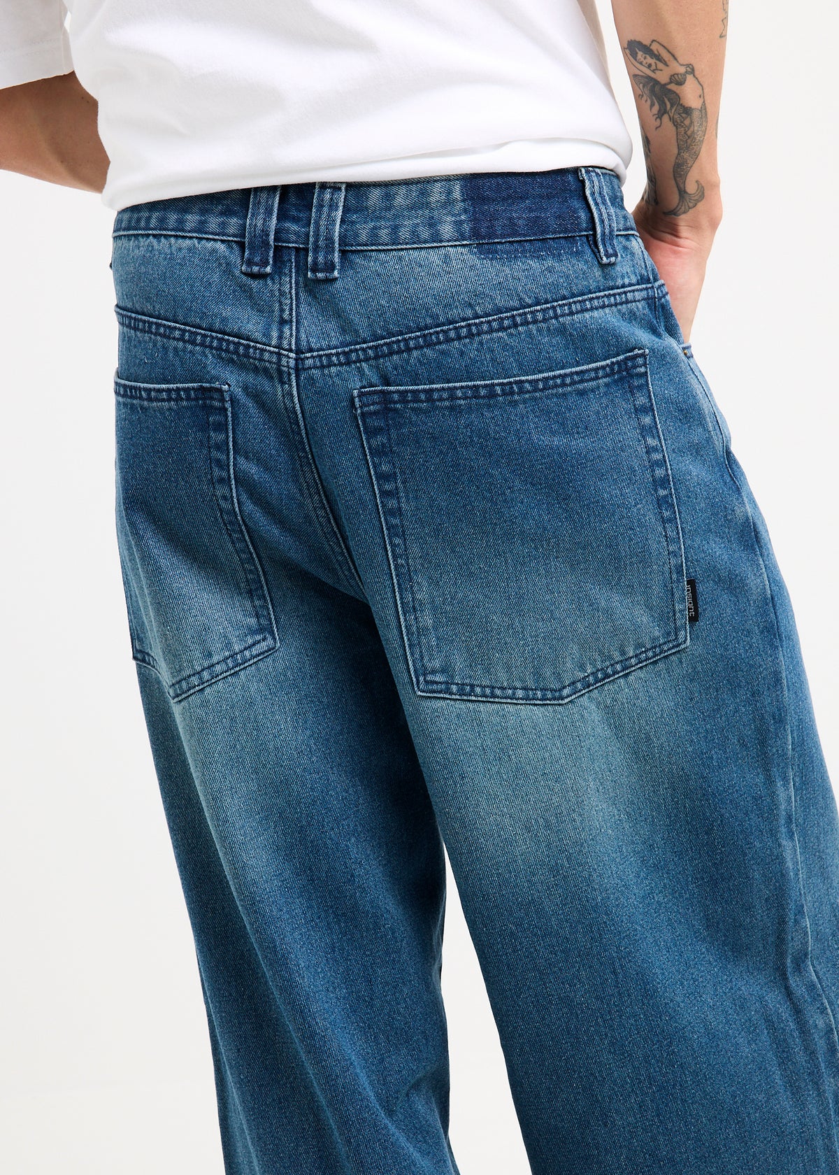 Society Baggy Denim Jeans WESTING BLUE
