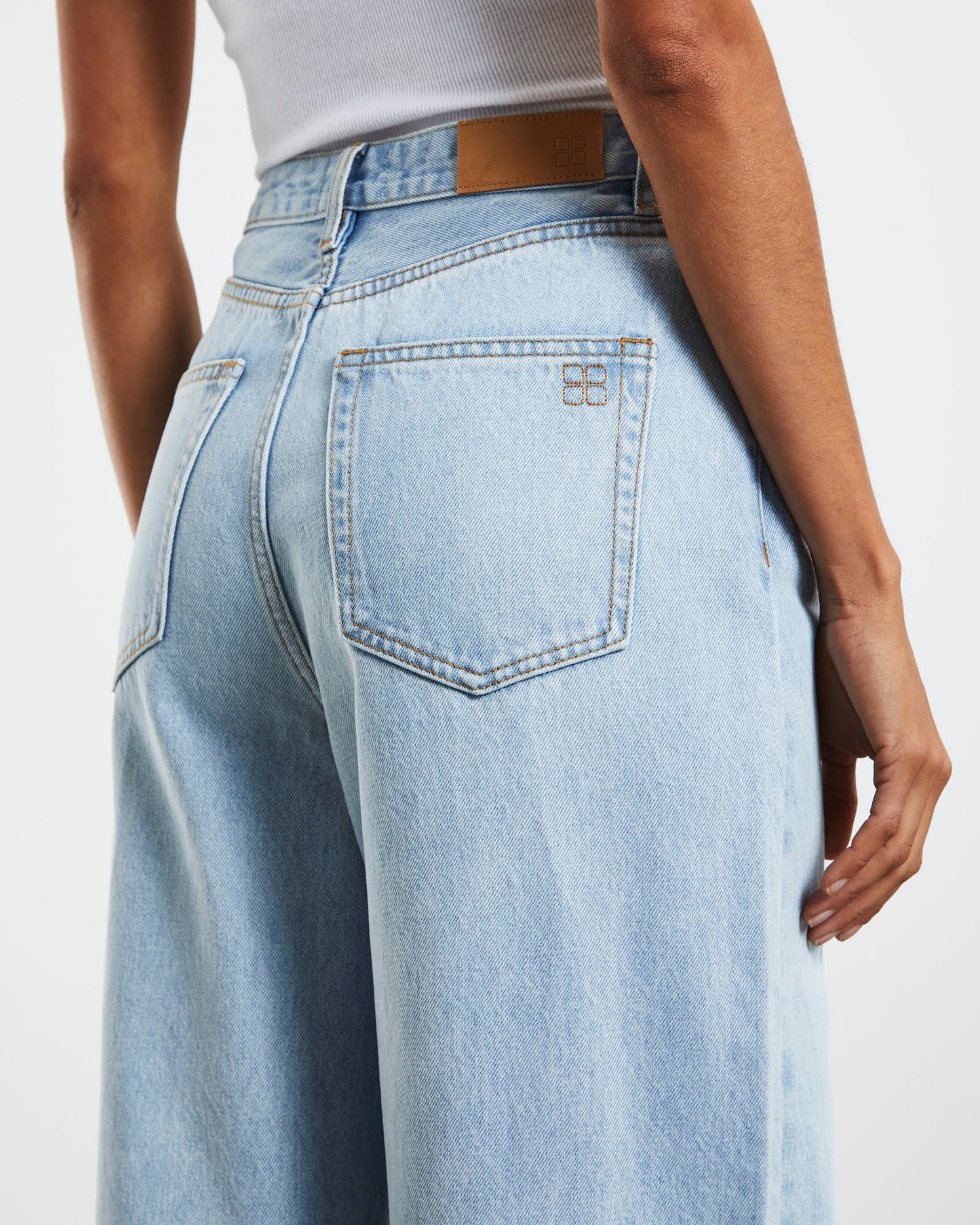 Nikita Extreme Wide Leg Jeans Maui Blue BLUE