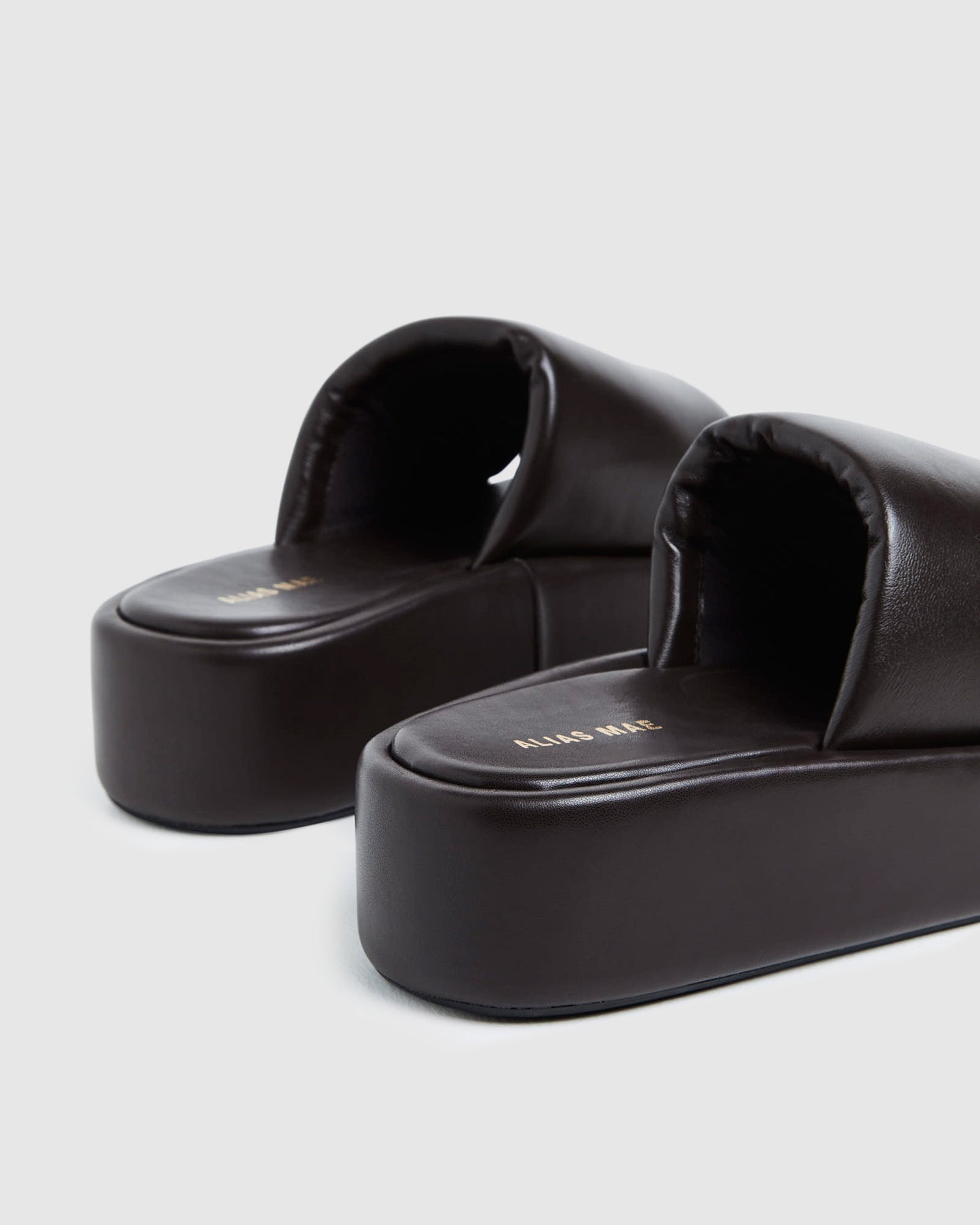 Andi Leather Sandals Choc Brown