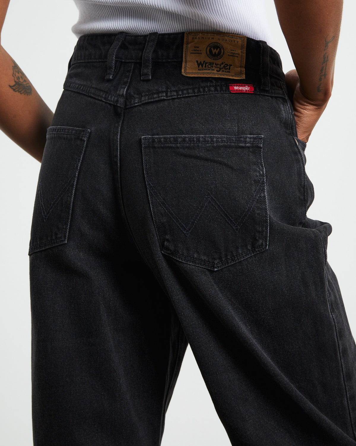 Bella Baggy Jeans Backstage Black BLACK