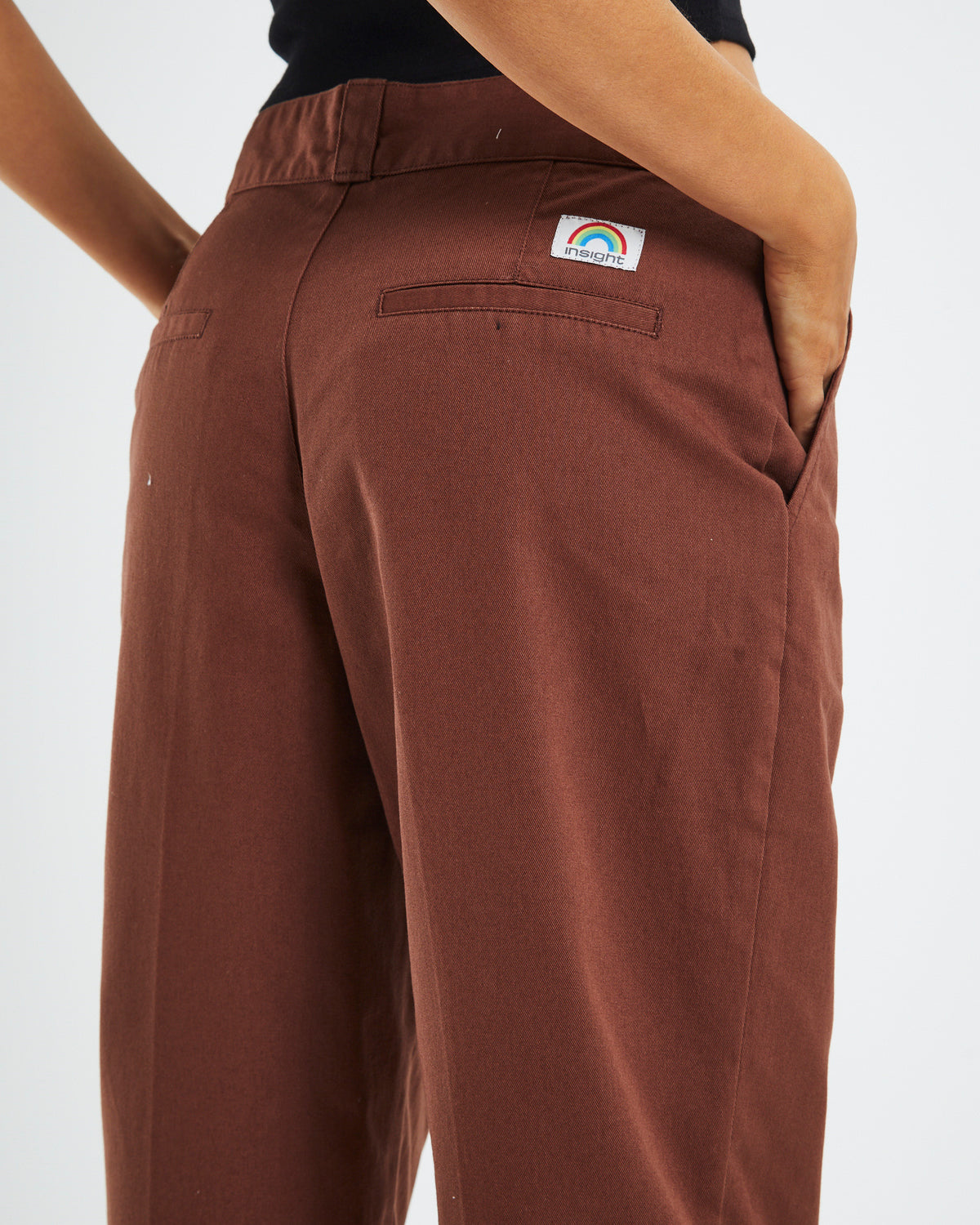 Ollie Chino Pant Brown BROWN