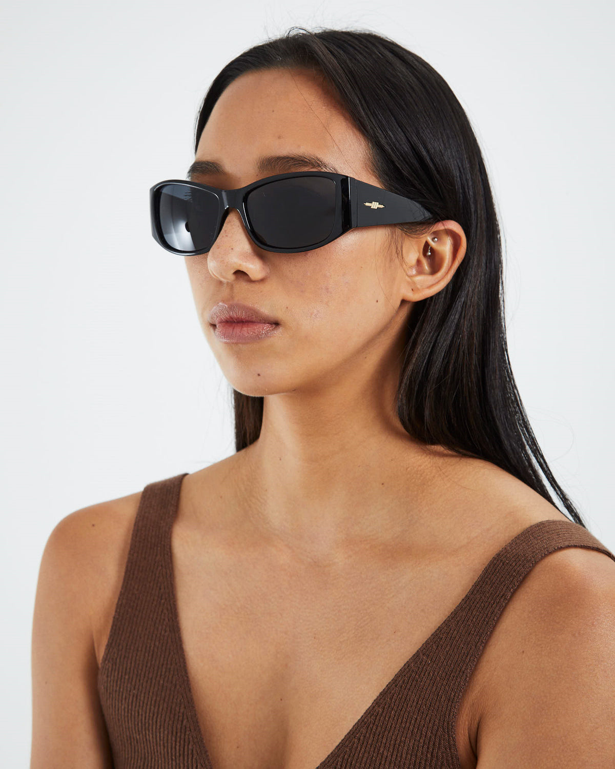 The Exquisite Sunglasses Black Smoke Mono BLACK