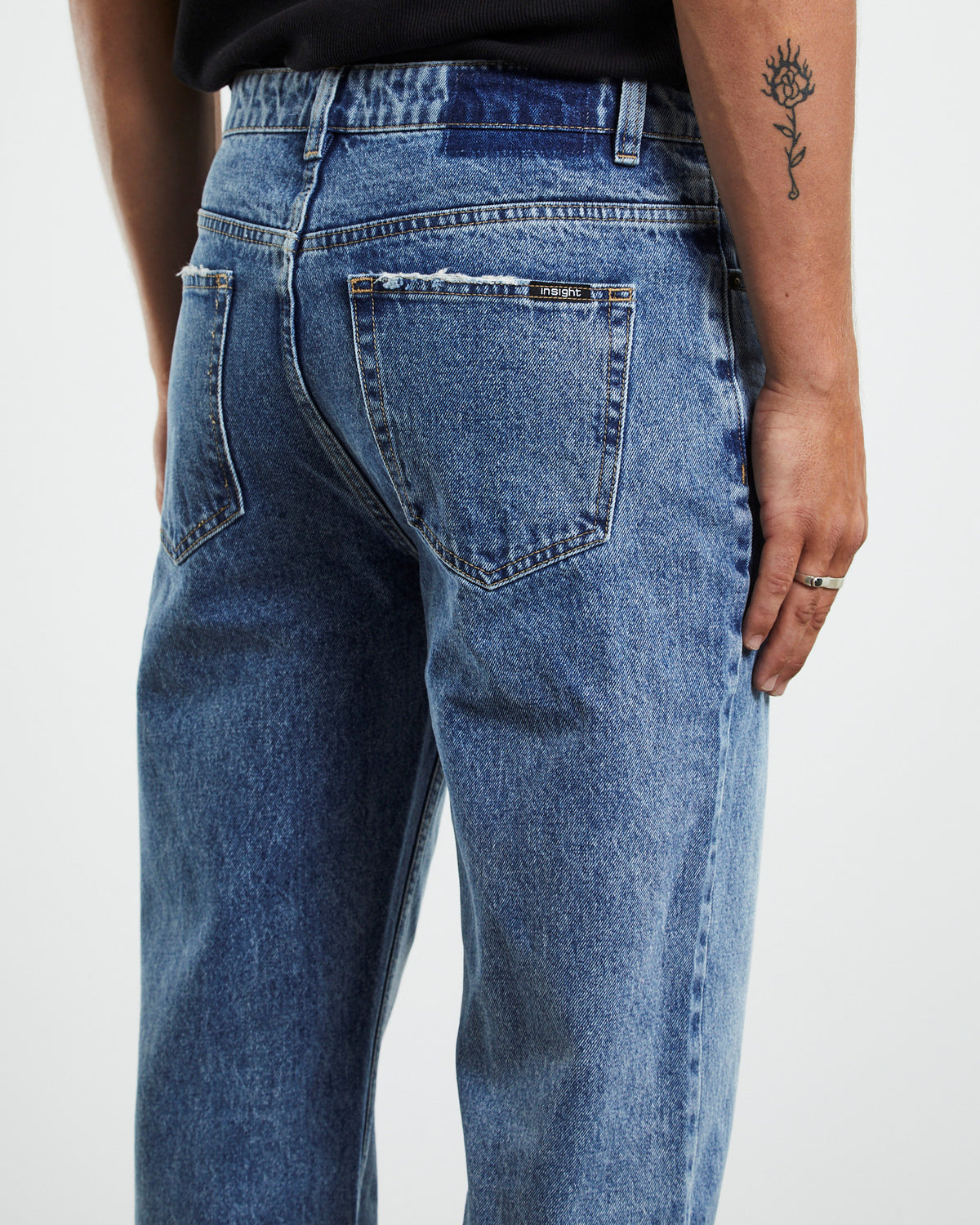 Colt Straight Jeans Wasted Blue BLUE