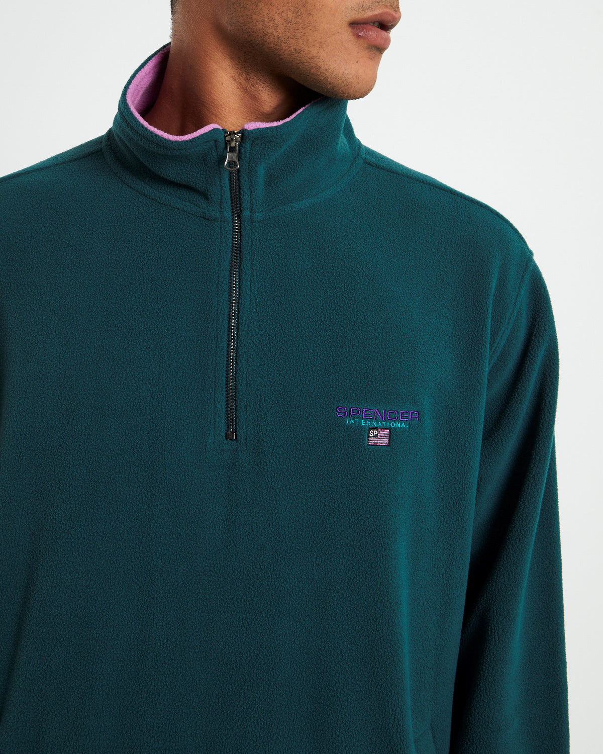 International Polar Fleece Jumper Pine Green GREEN