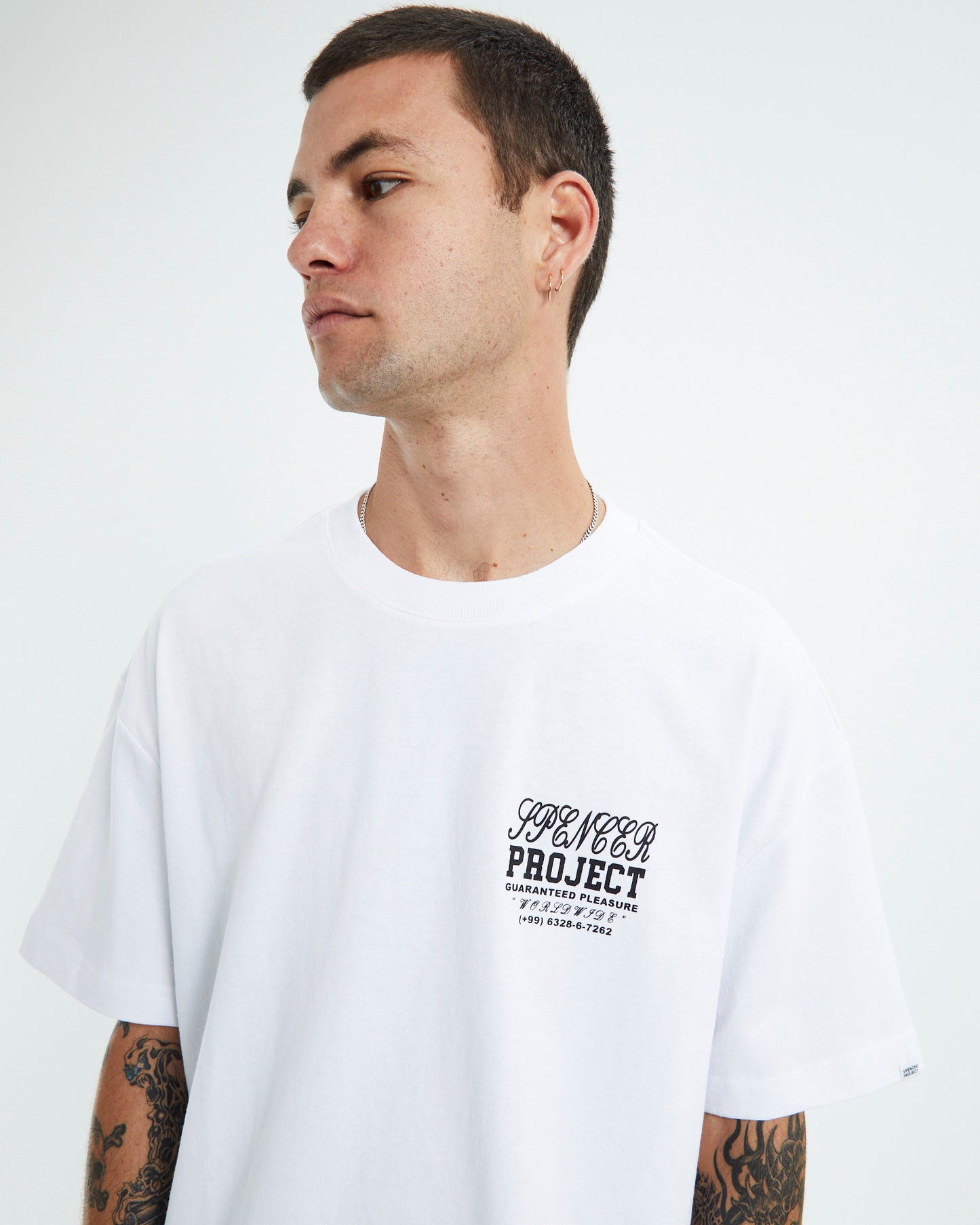 Pleasure Short Sleeve T-Shirt White