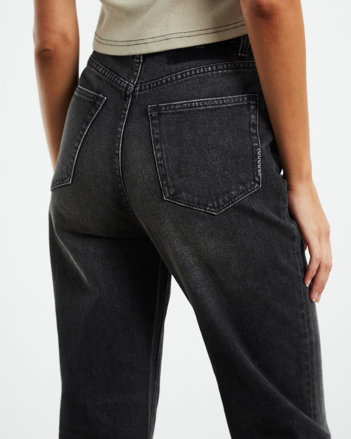 Nico Straight Jeans Empire Black