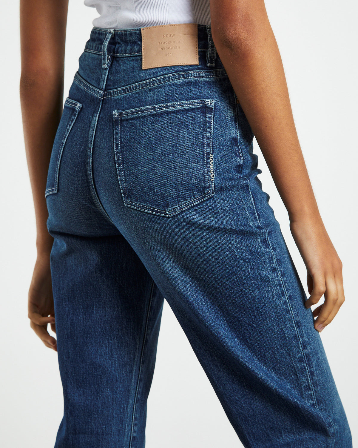 Nico Straight Jeans Isolation Blue BLUE