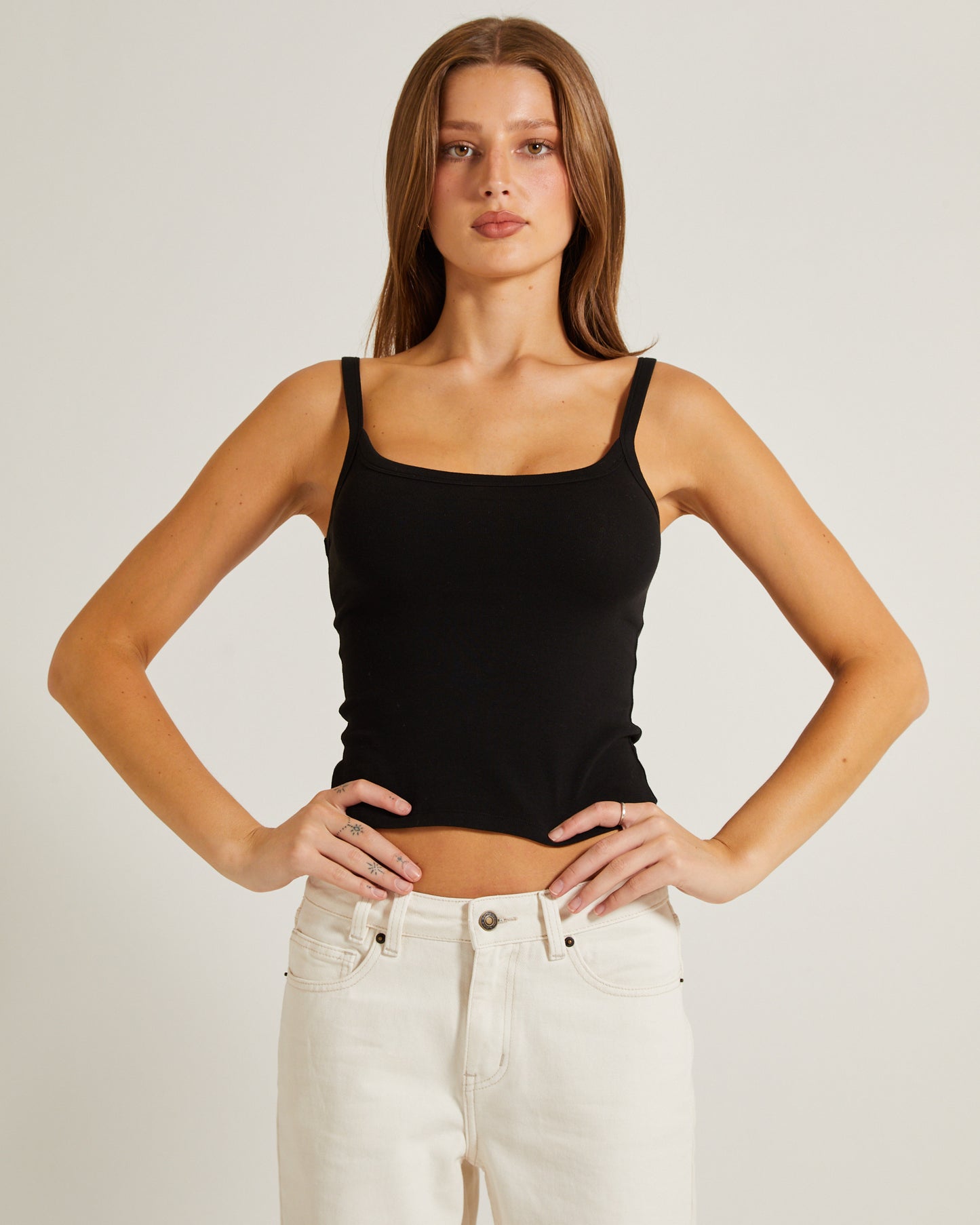 Tank Top in Black BLACK