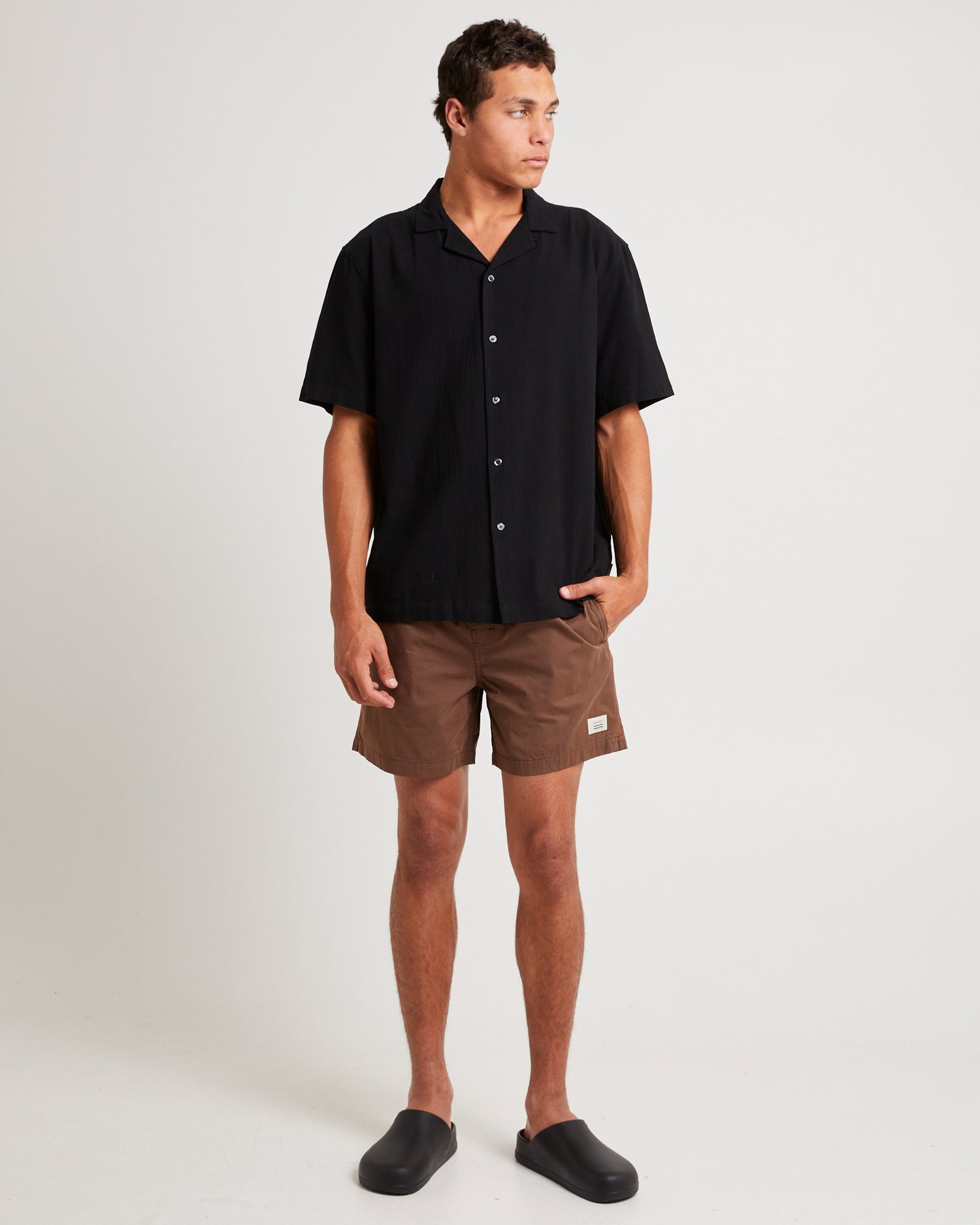 16" Newport Volley Boardshorts BROWN