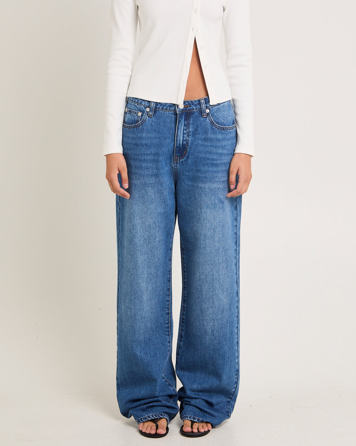 Rez Maxi Baggy Denim Jeans MID 90S BLUE