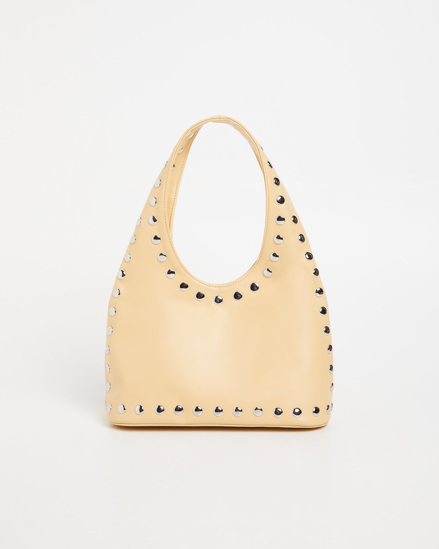 Stud Hobo Shoulder Bag
