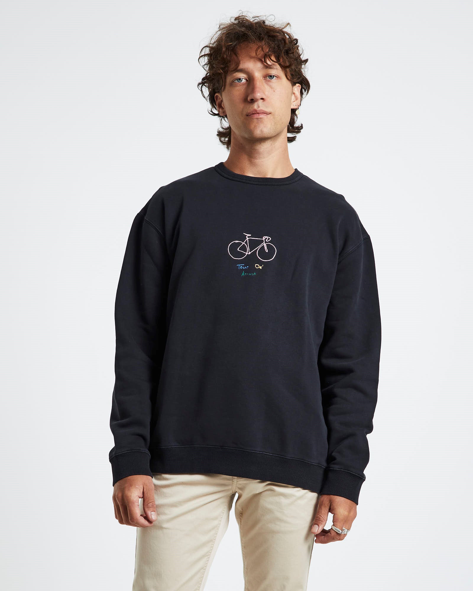 Tour De Arvust Crew Jumper Black BLACK