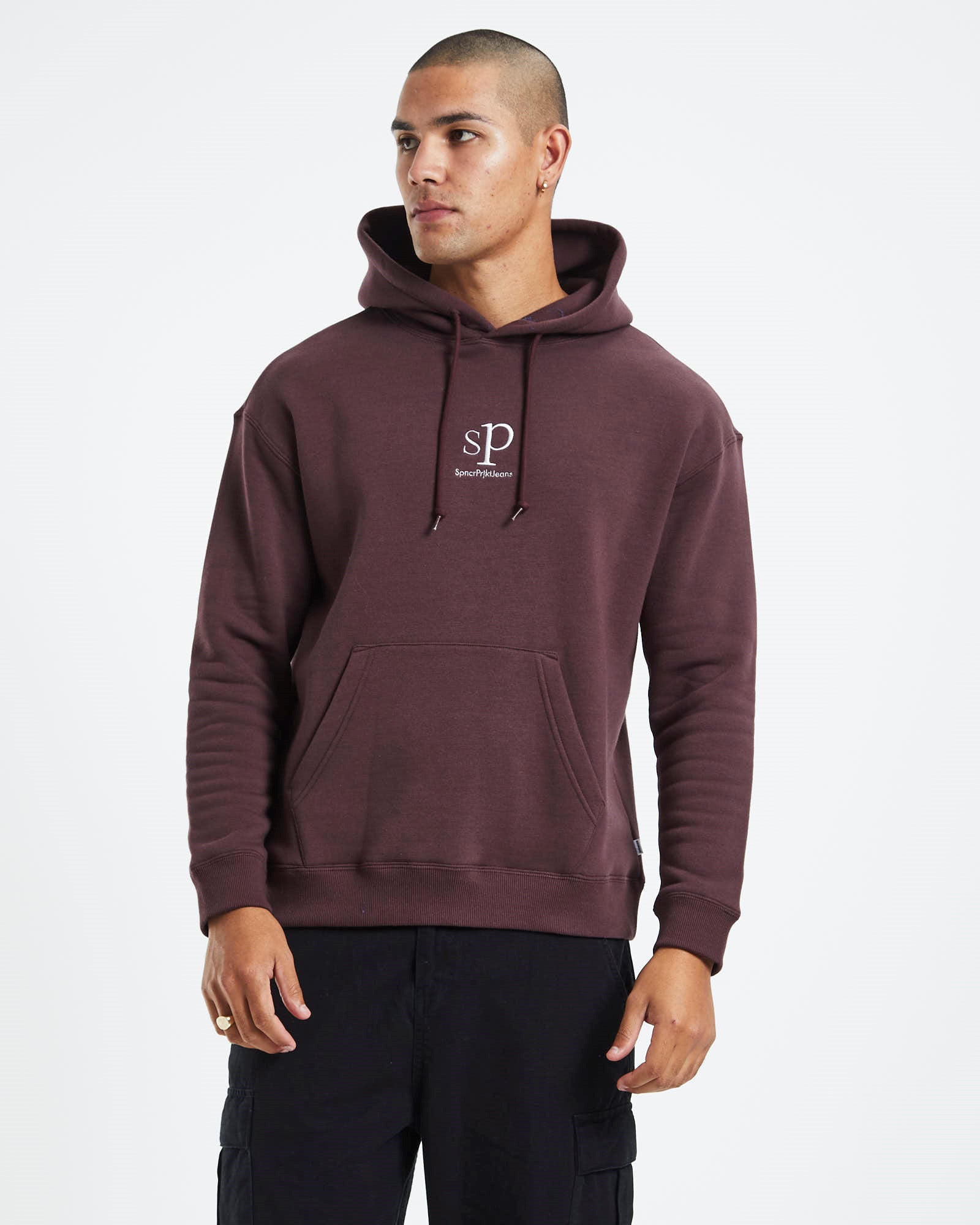 SPJ Hoodie Brown BROWN