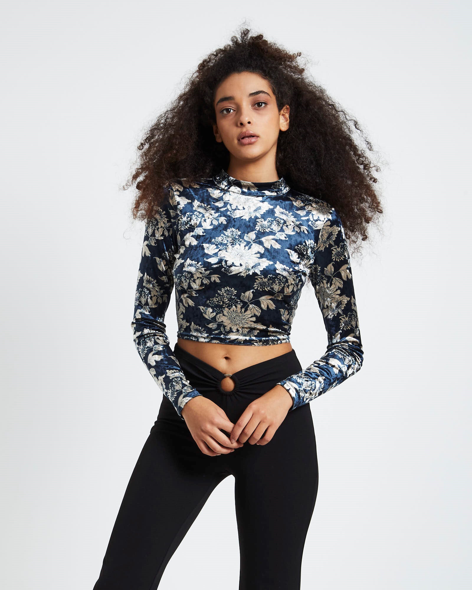 Marna Tie Back Long Sleeve Top Assorted ASSORTED