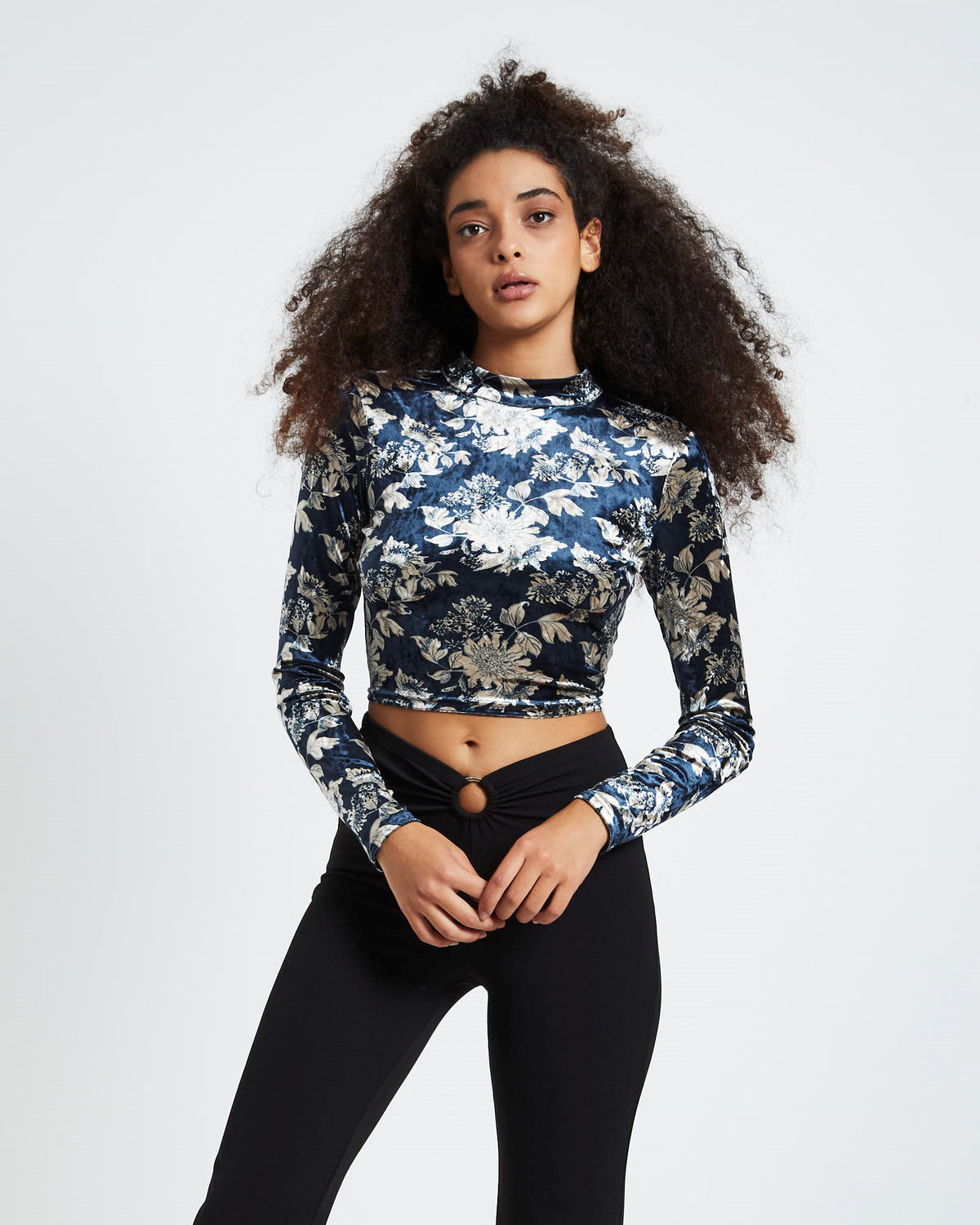 Marna Tie Back Long Sleeve Top Assorted ASSORTED