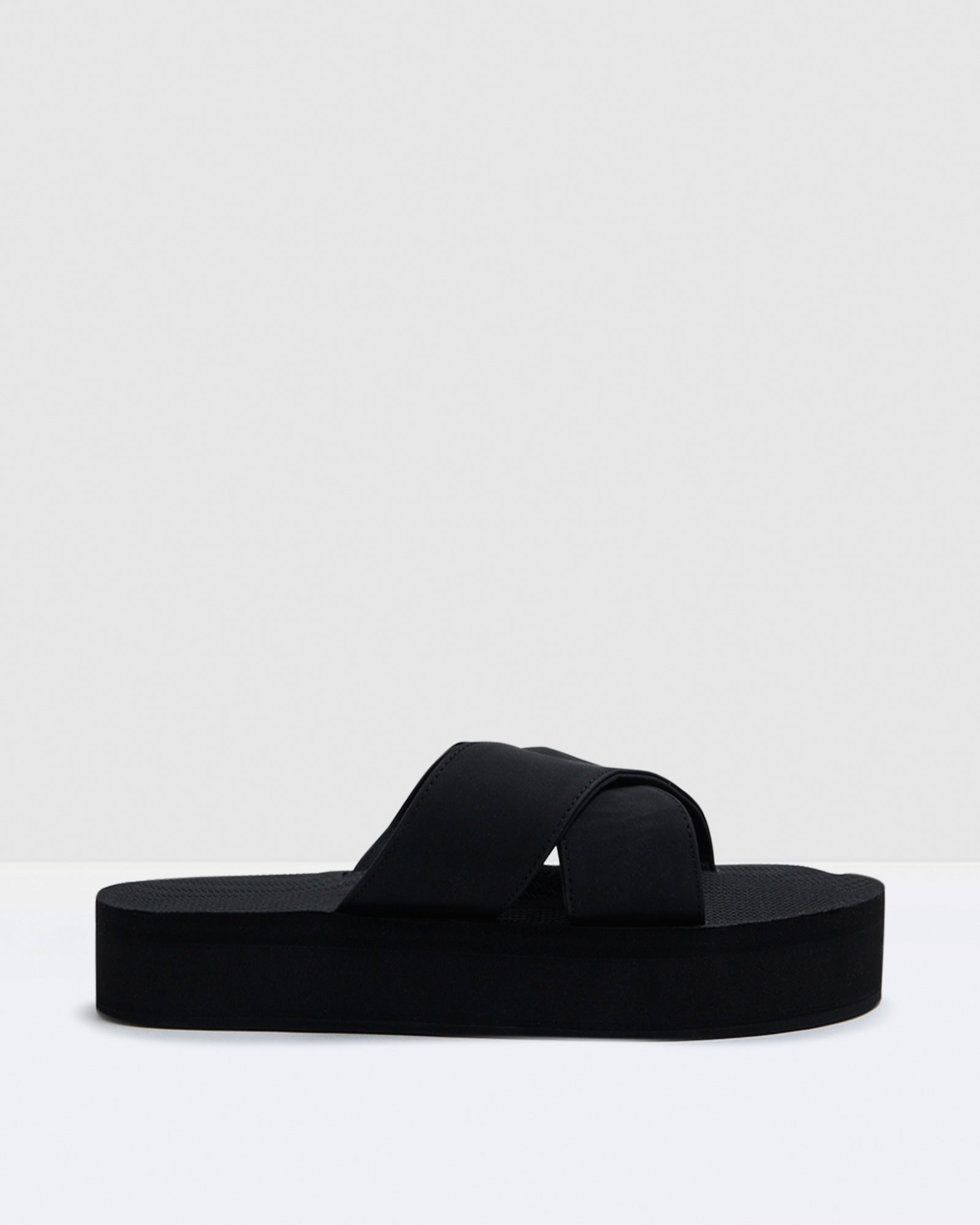 Cross Platform Slides Black BLACK