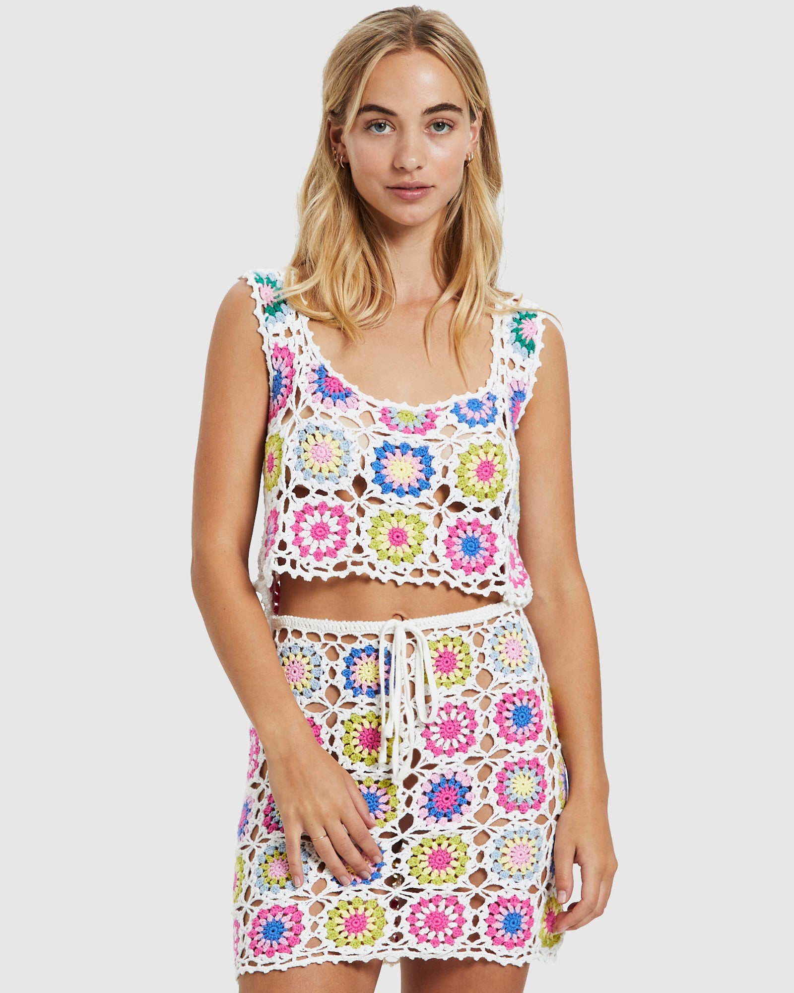 Gigi Crochet Crop Top Assorted
