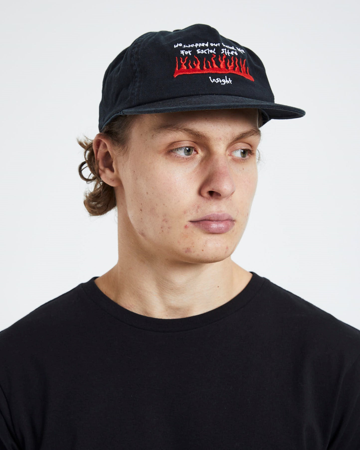 Social Sites Trucker Cap Black