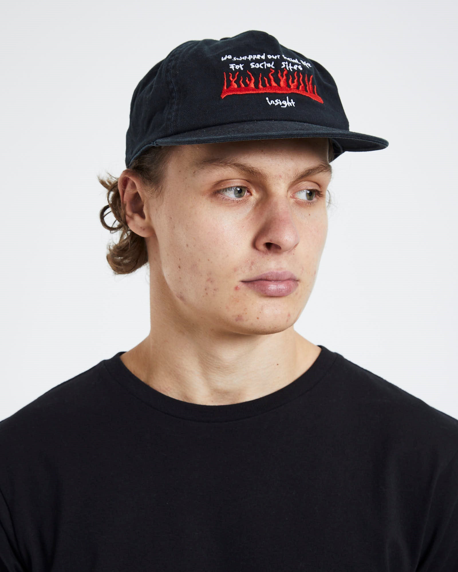 Social Sites Trucker Cap Black BLACK