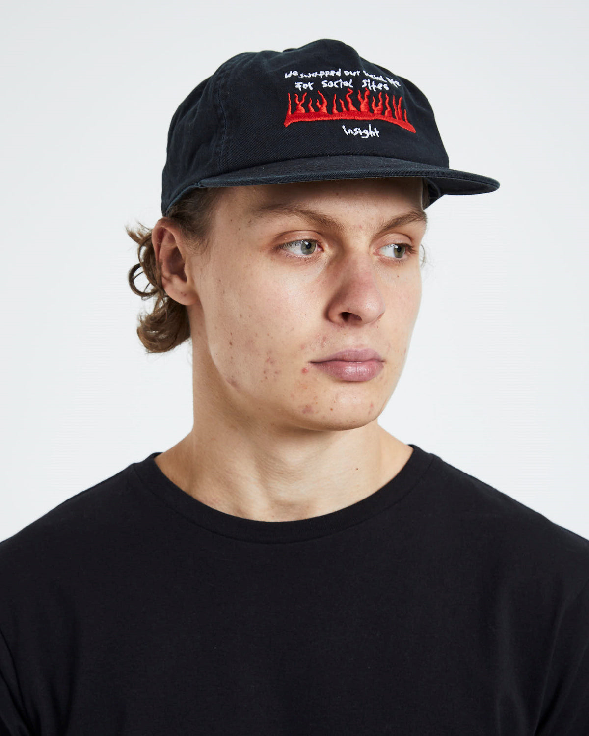 Social Sites Trucker Cap Black BLACK
