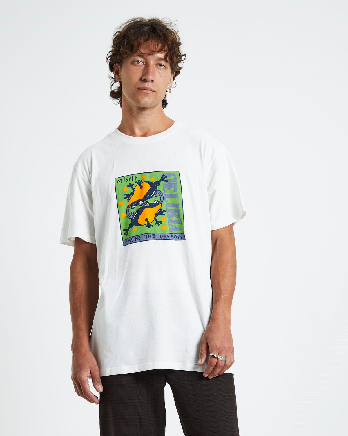 Deleria T-Shirt Washed White WHITE