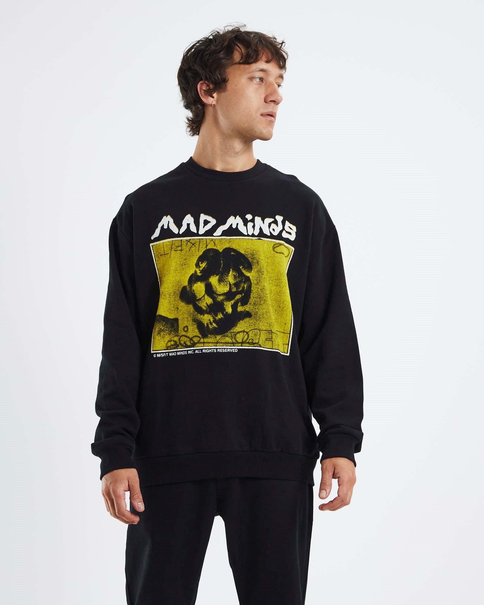 Tasty Cakes 50-50 Crew Jumper Pigment Black PIGMENT BLACK