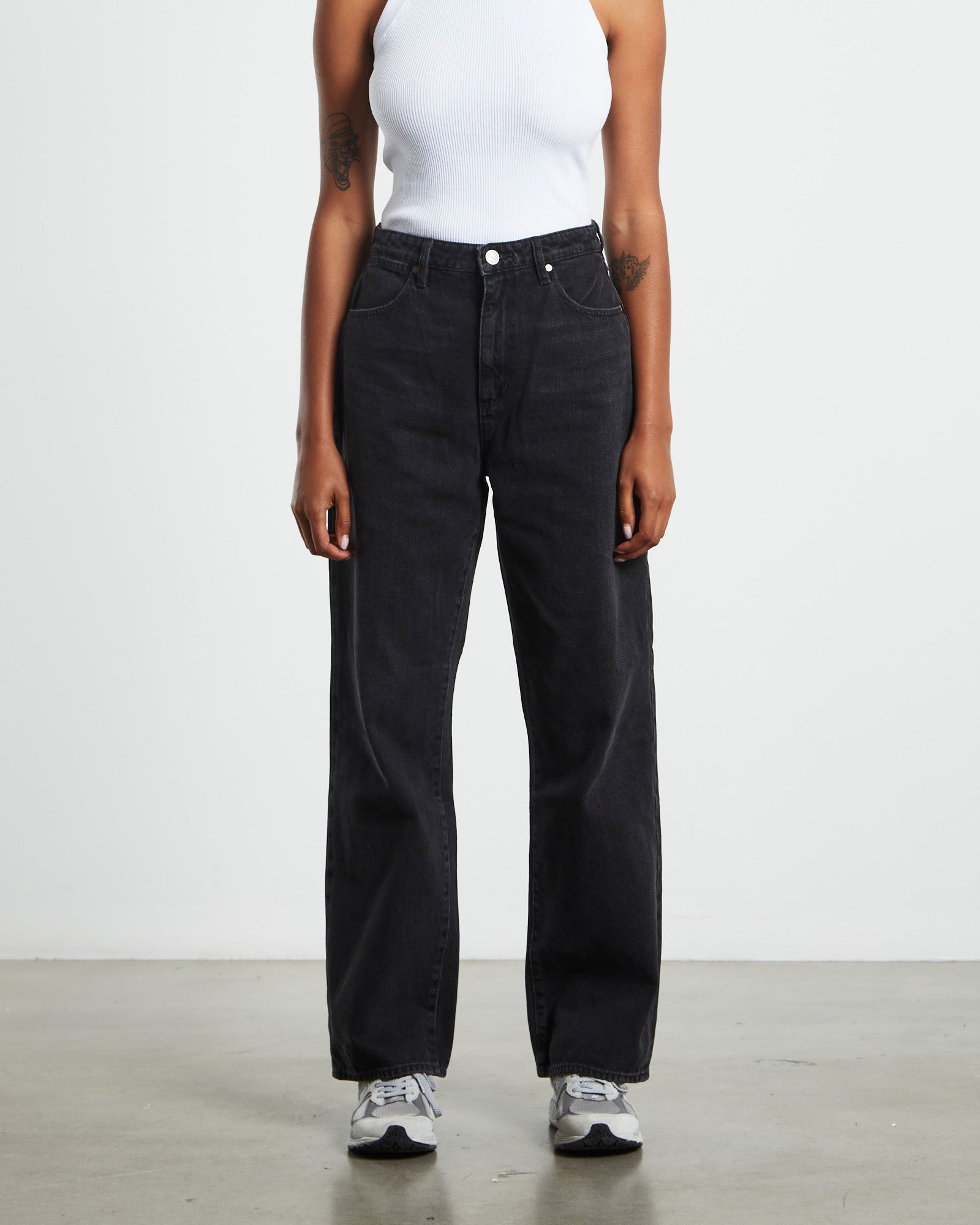 Bella Baggy Jeans Backstage Black BLACK