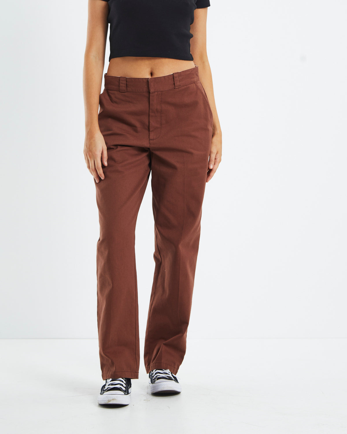 Ollie Chino Pant Brown BROWN