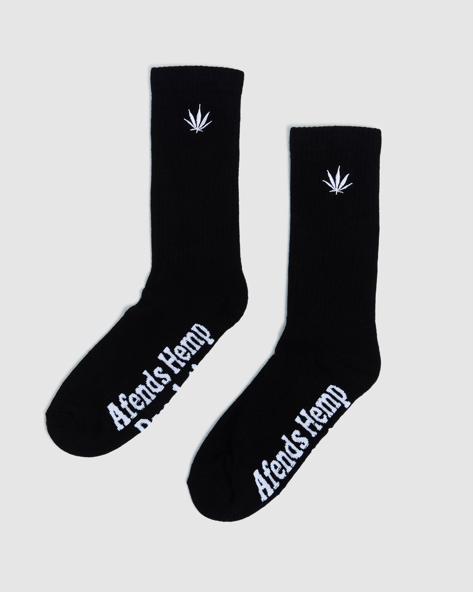 Happy Hemp Socks Black