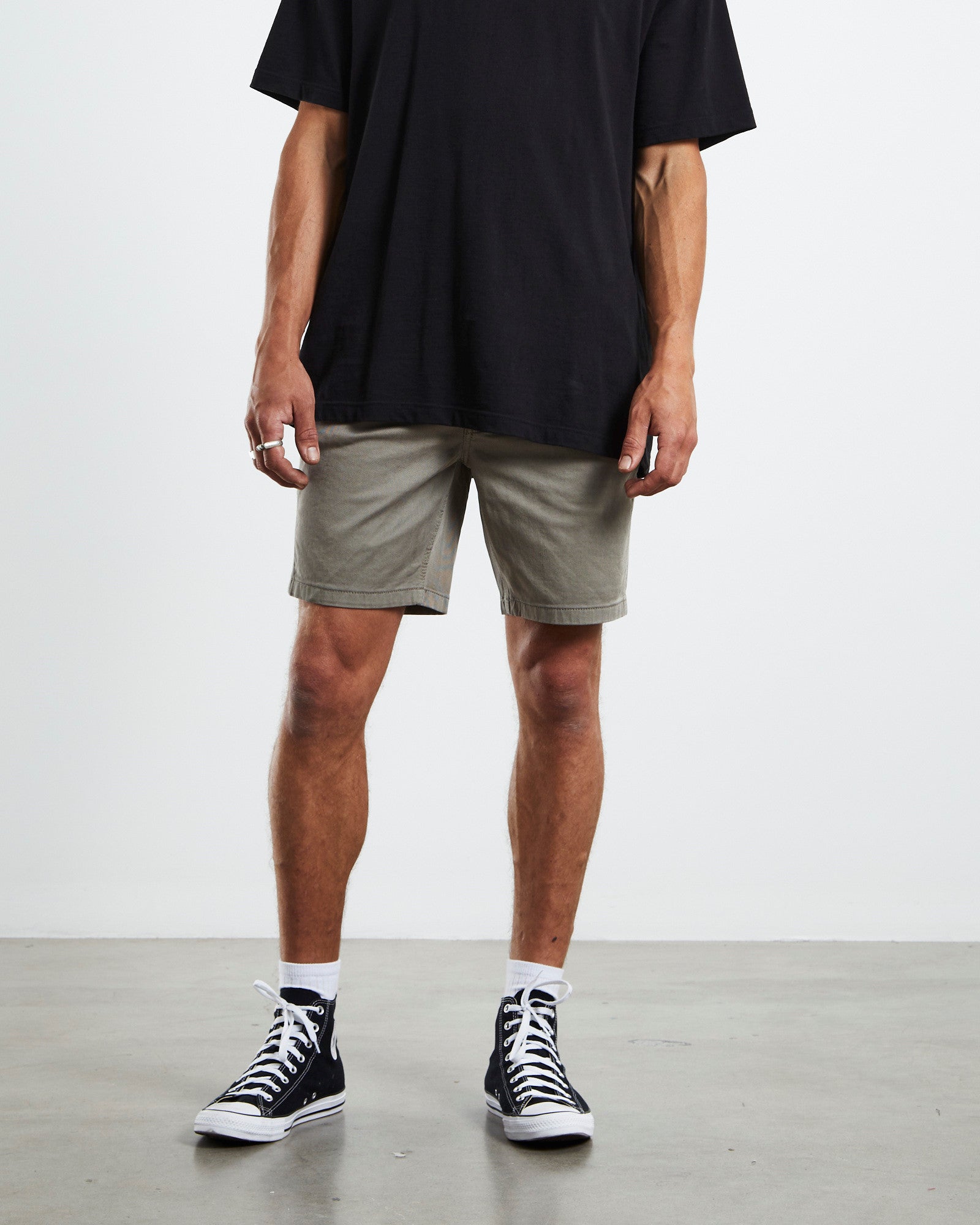 Cody Workwear Shorts Latte Brown