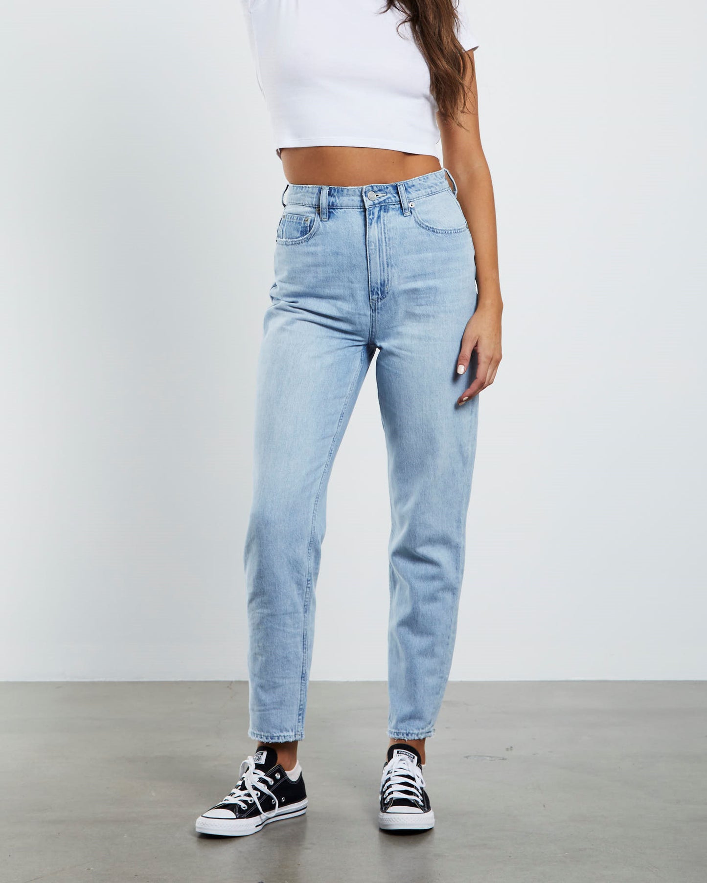 High Moms Jeans Oxy Stone Blue