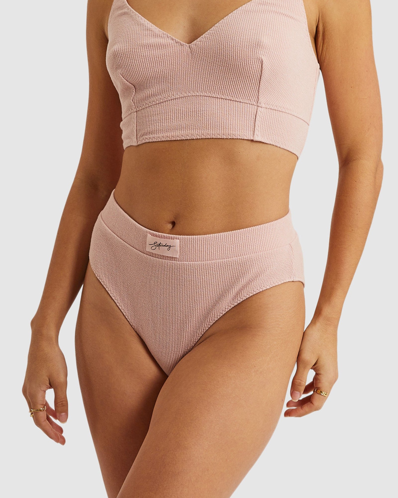 Elle Boyfriend Briefs Blush Pink PINK