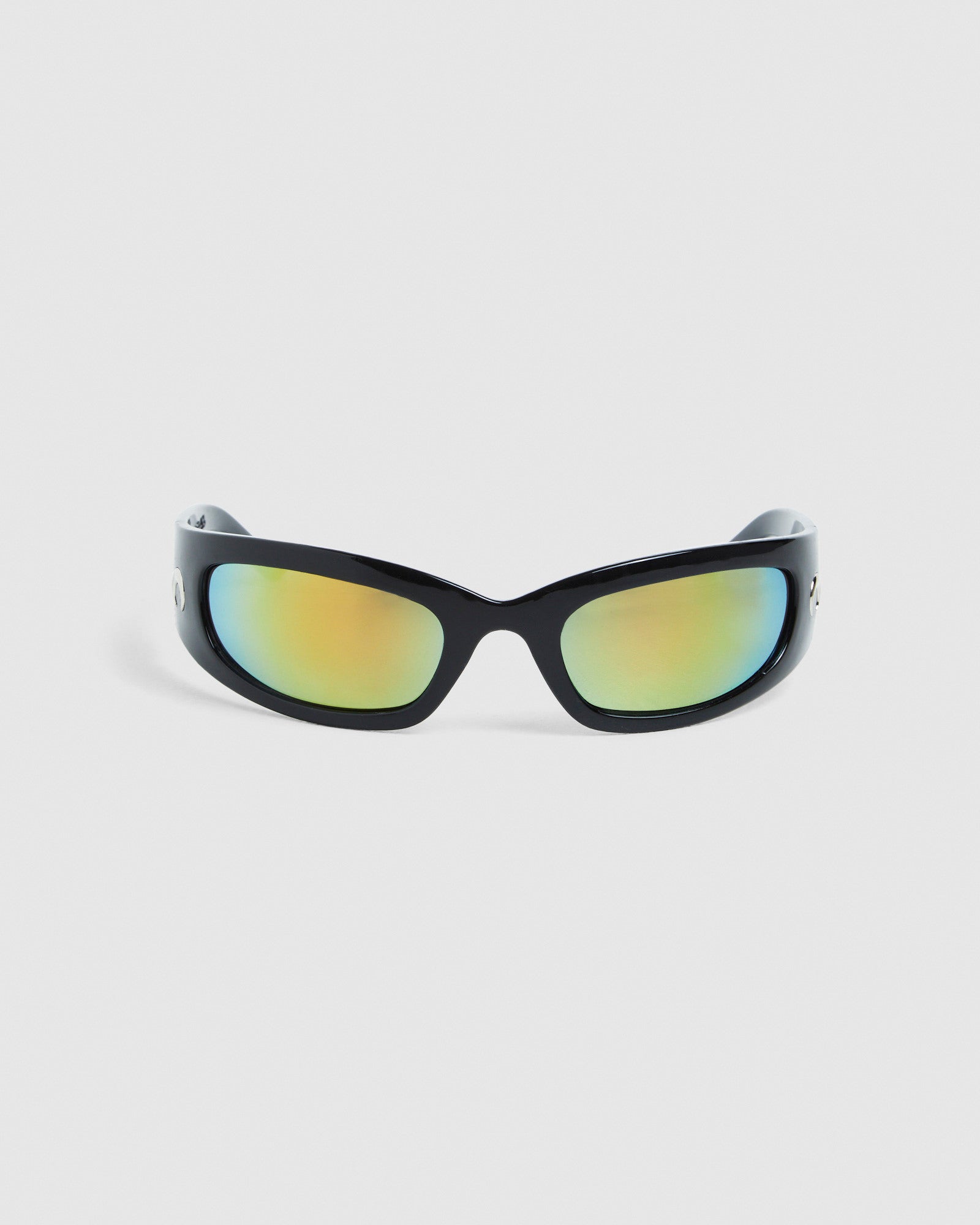 Tatum Wrap Around Sunnies Black BLACK