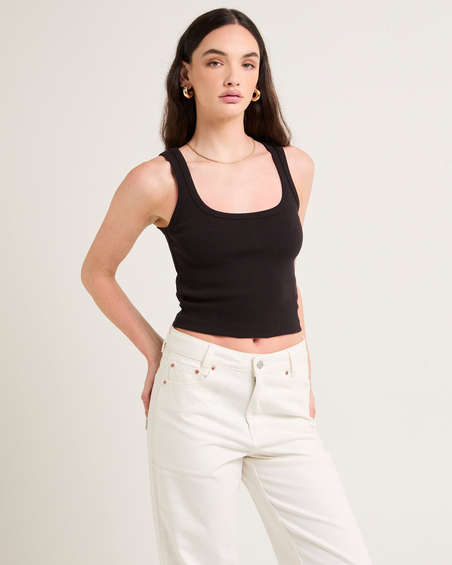 Super Scoop Classic Tank BLACK