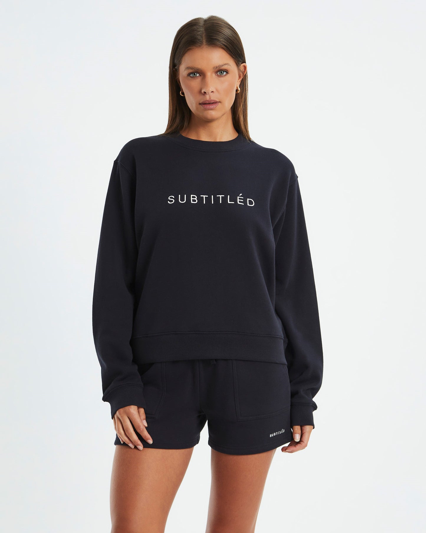 State Fleece Jumper Almost Black