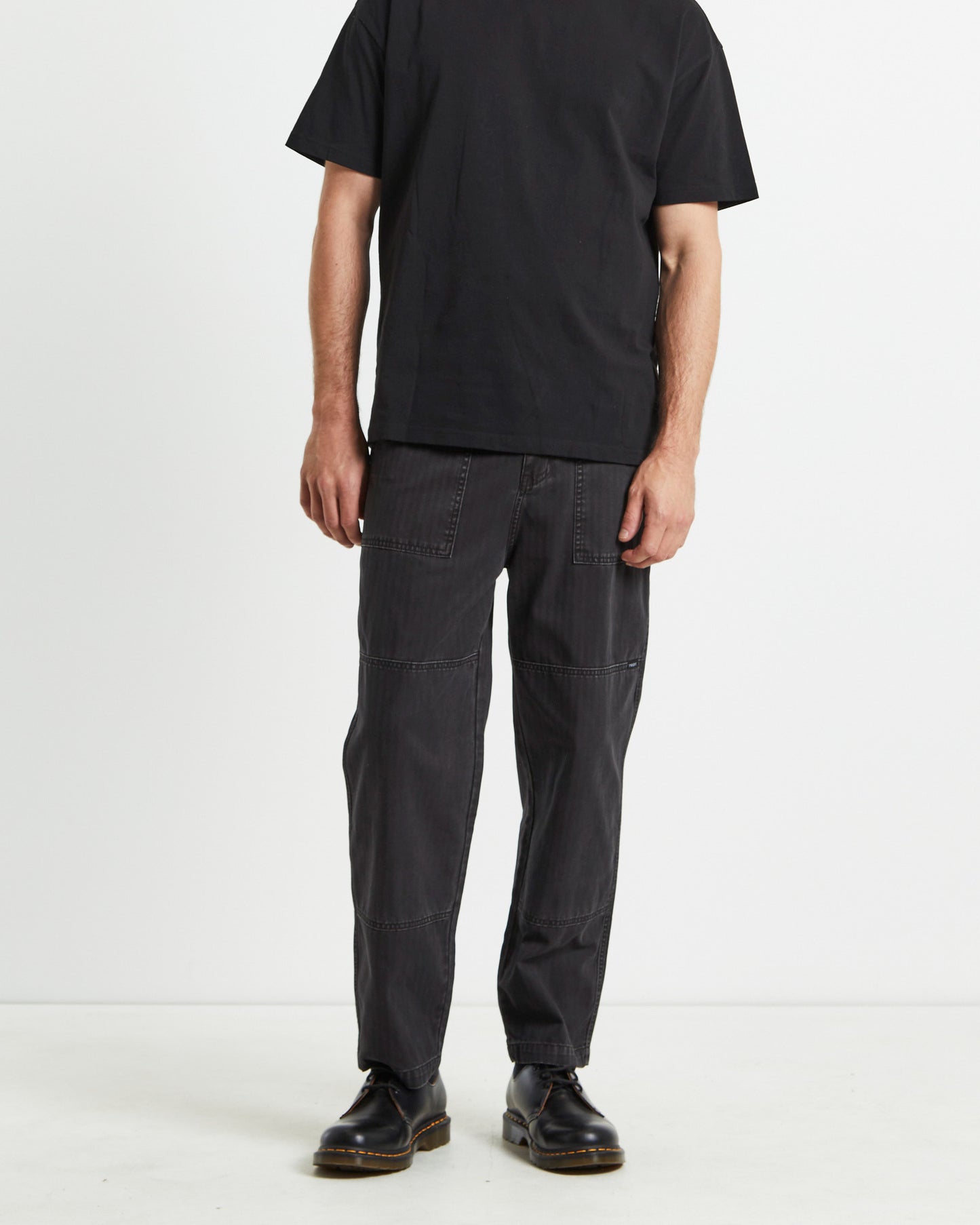 Good Home Pants Washed Black