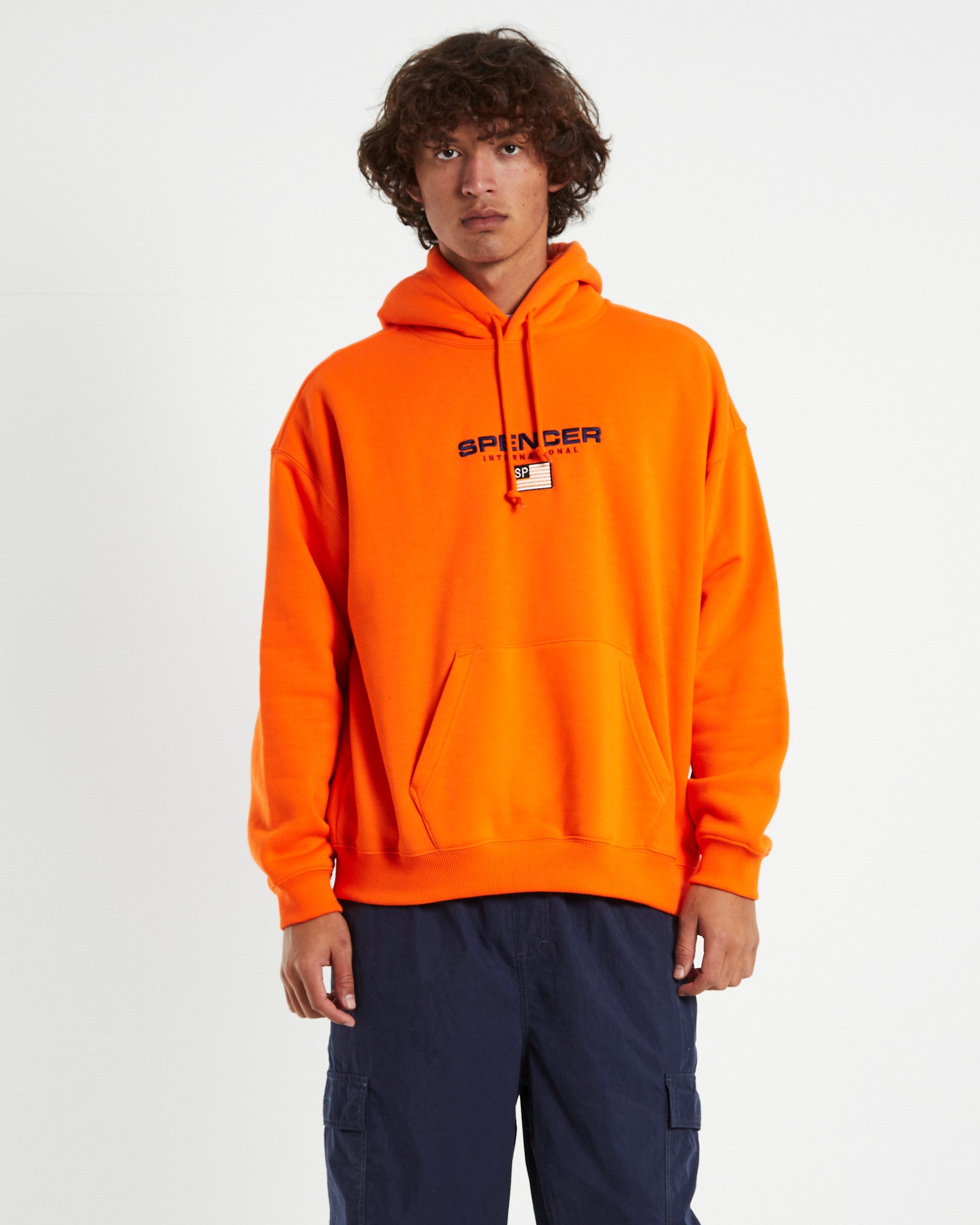 International Hoodie Neon Orange ORANGE