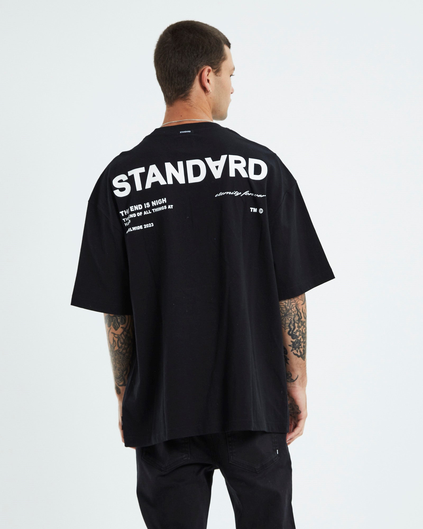 Nigh Short Sleeve T-Shirt Black BLACK