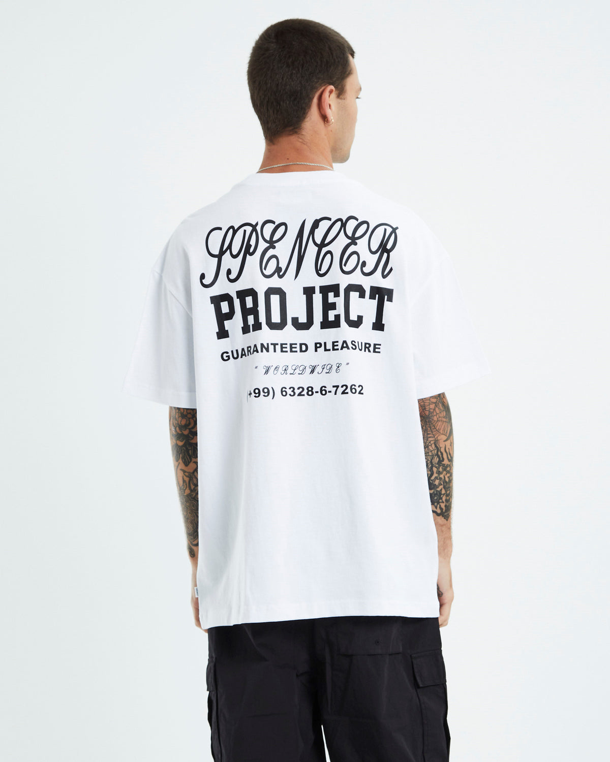 Pleasure Short Sleeve T-Shirt White WHITE
