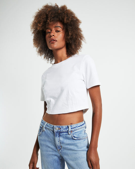 Atelier Short Sleeve Tee White