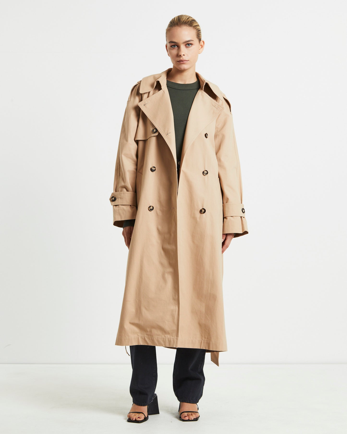 Tokyo Trench Coat Biscuit Beige