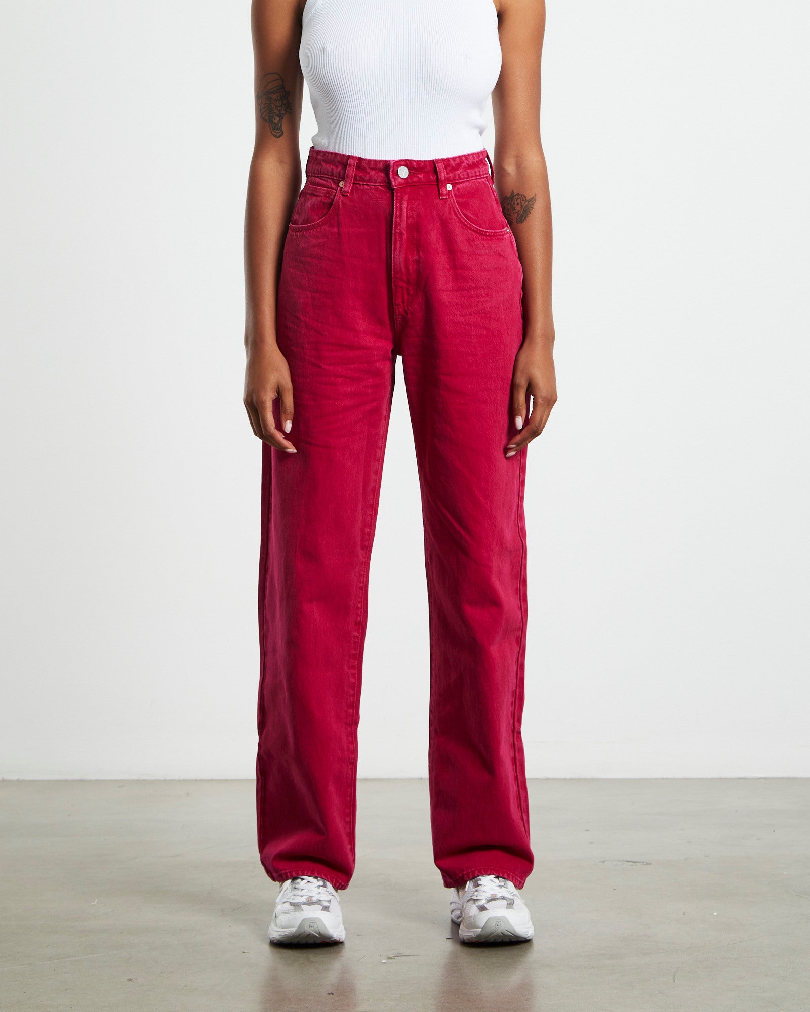 A Carrie Jeans Magenta Pink PINK