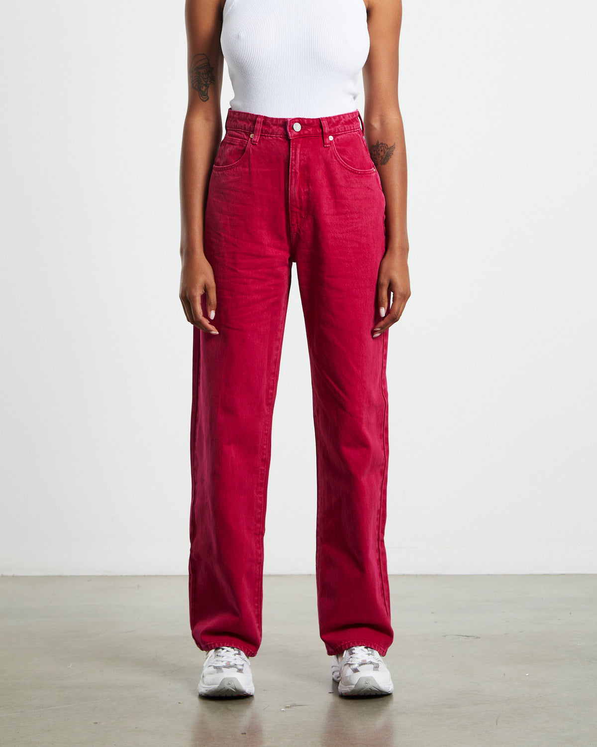 A Carrie Jeans Magenta Pink PINK