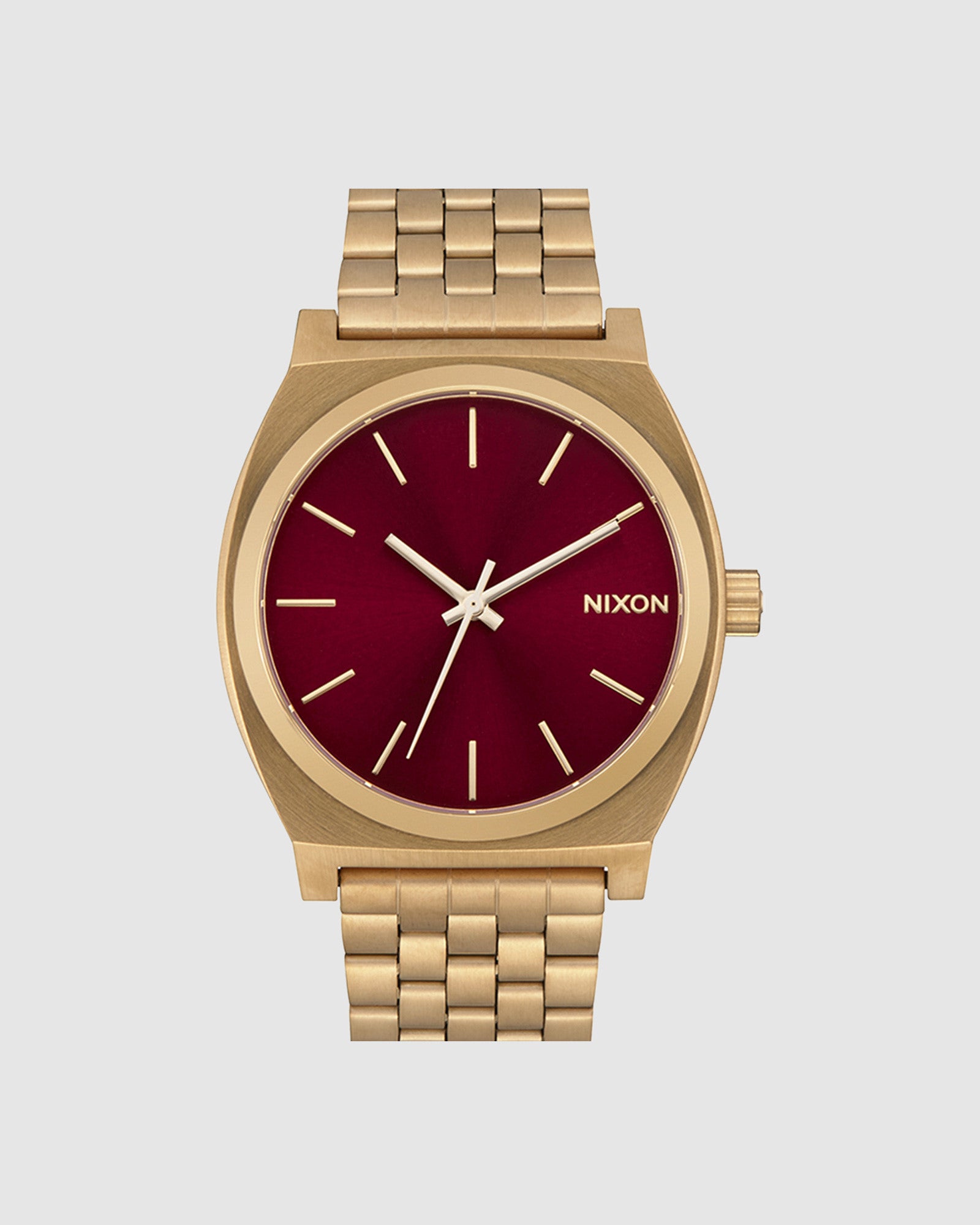 Time Teller Watch Gold/Oxblood Sunray ASSORTED