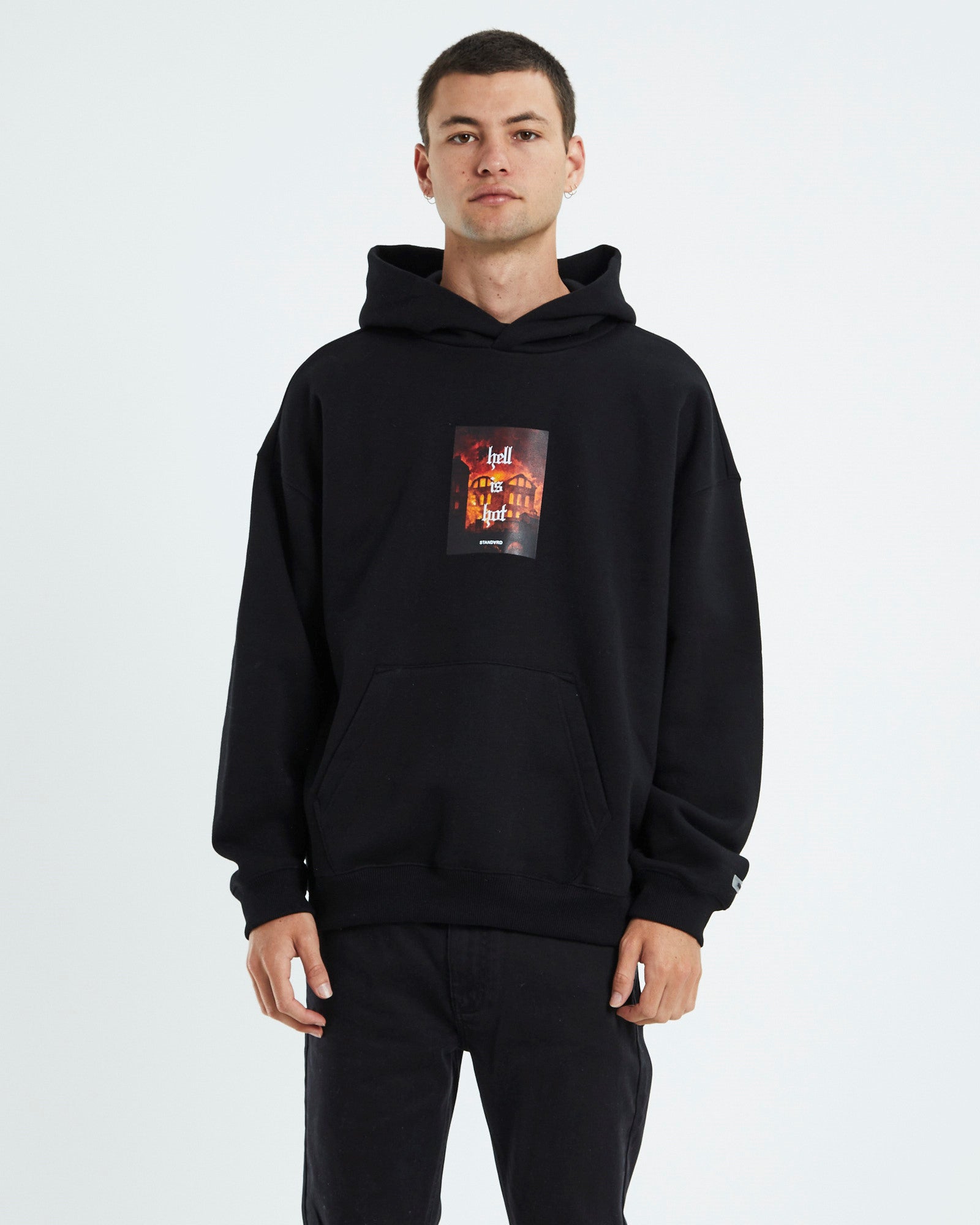 Hell Hoodie Black BLACK