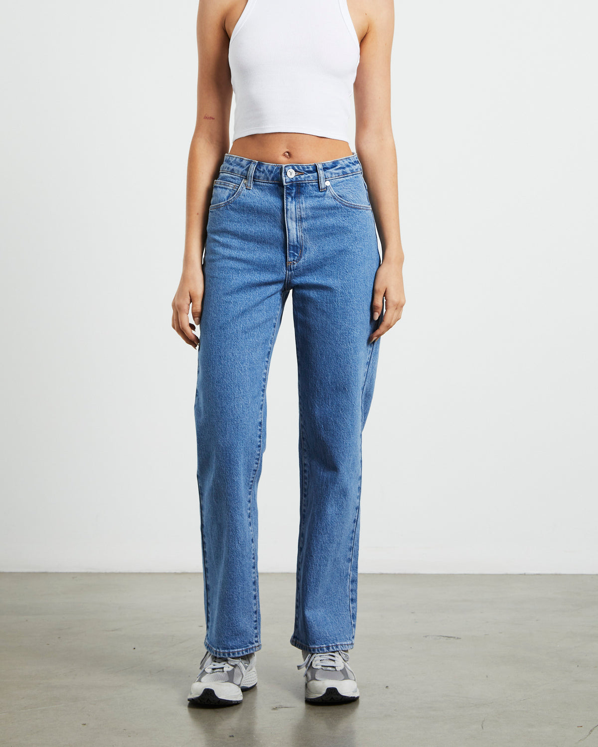 A 94 High Straight Petite Jeans Debbie Blue LIGHT BLUE